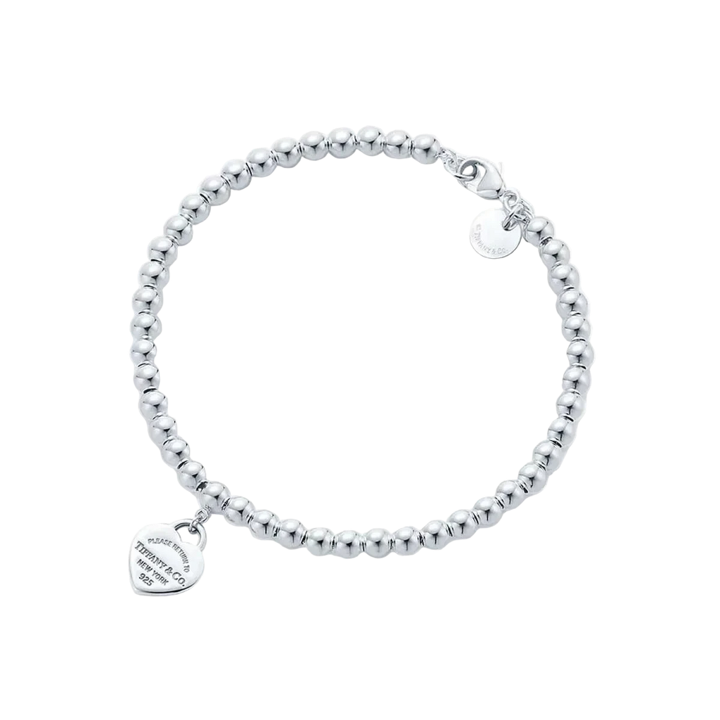 Pulseira de Contas com coração